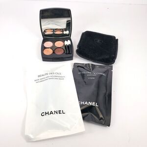 CHANEL Les 4 Ombres 79 Spices + Le Volume Mascara & Lash Base Set